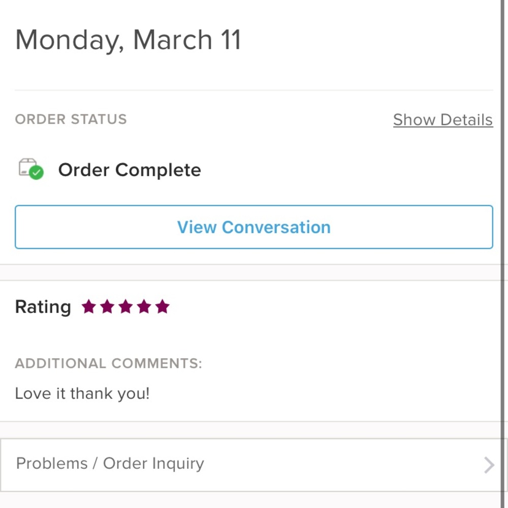 5 star rating 🌟